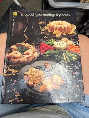 Microwave Cooking for Holidays & Parties Cookbook - Black